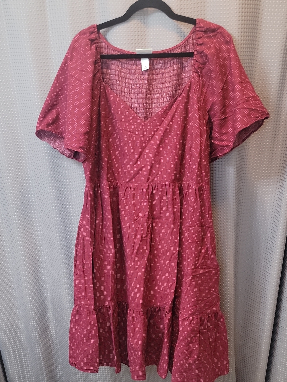 Ava & Viv Puff Sleeve Sundress Size 1X